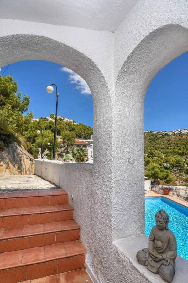 Stunning Mountain View Bungalow in Moraira Teulada Exterior foto