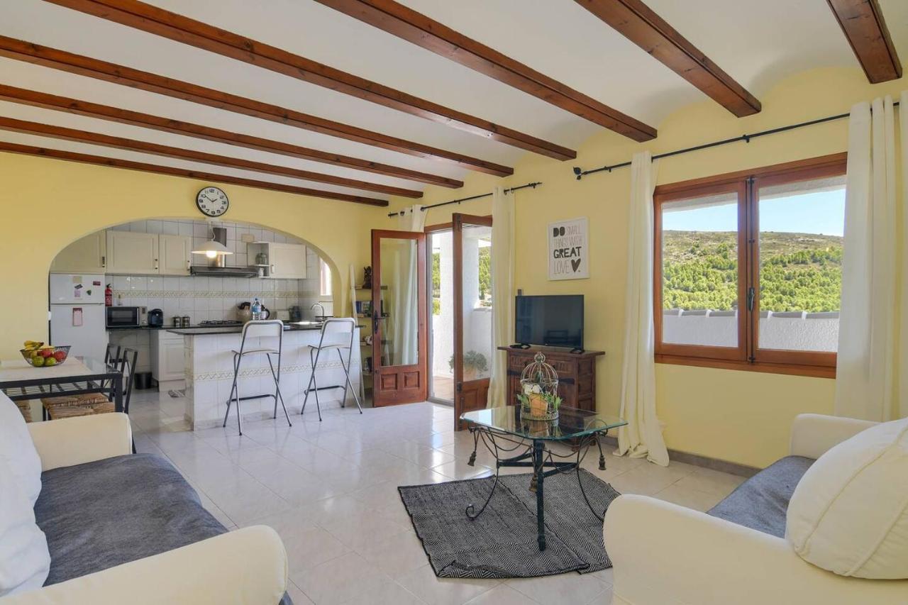 Stunning Mountain View Bungalow in Moraira Teulada Exterior foto