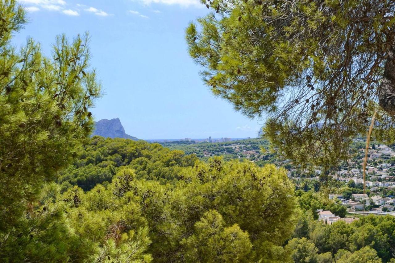 Stunning Mountain View Bungalow in Moraira Teulada Exterior foto
