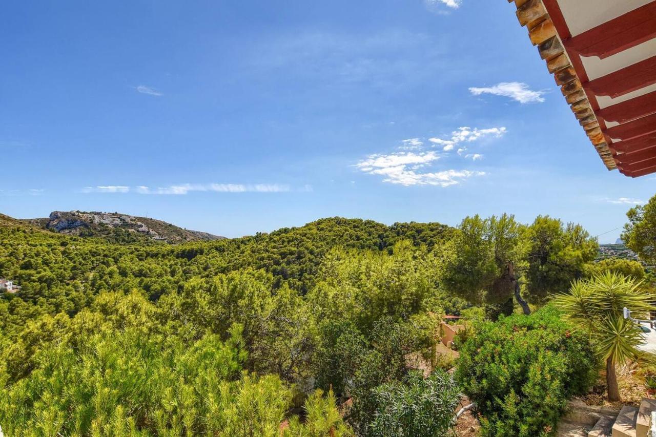 Stunning Mountain View Bungalow in Moraira Teulada Exterior foto